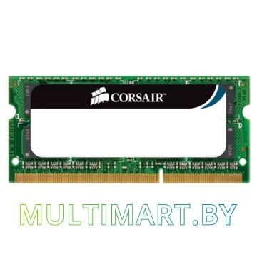 Оперативная память Corsair Mac Memory 4GB DDR3 SO-DIMM PC3-8500 (CMSA4GX3M1A1066C7)